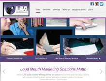 Tablet Screenshot of lmmsolutions.com